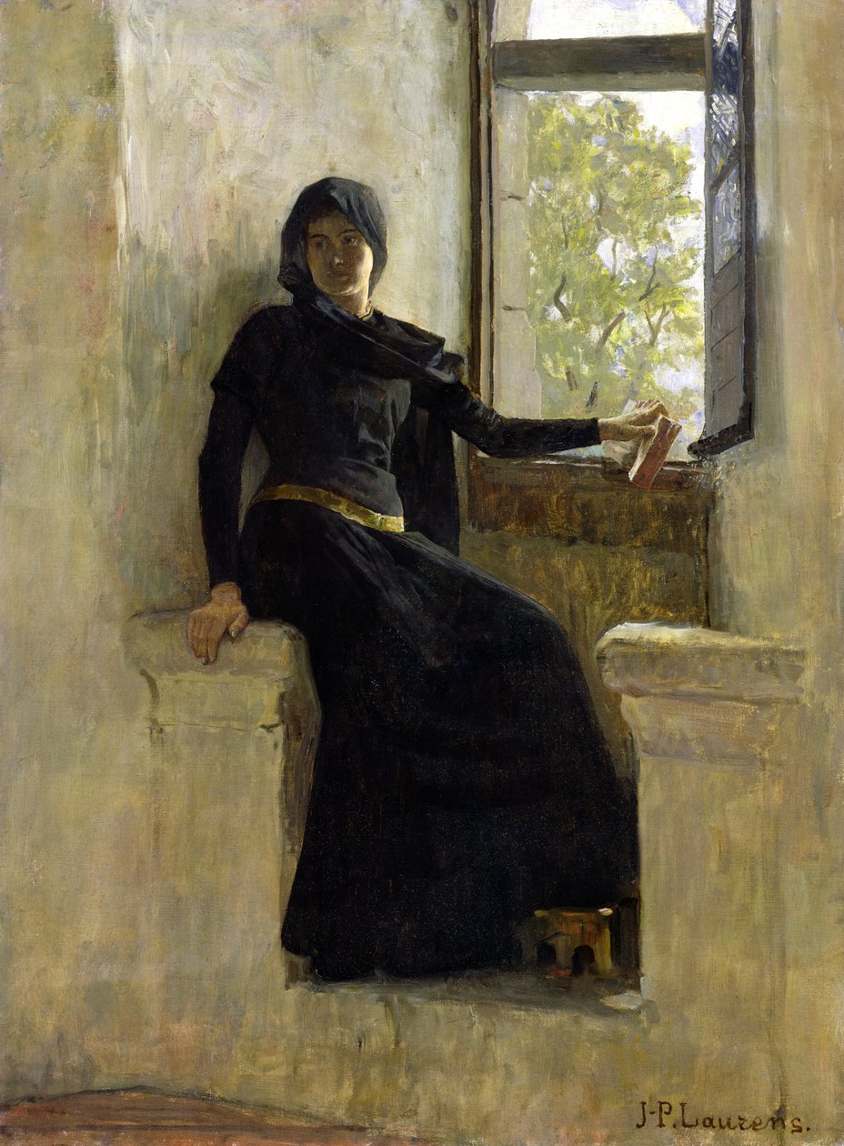 In attesa, prima del 1905 da Jean Pierre Laurens
