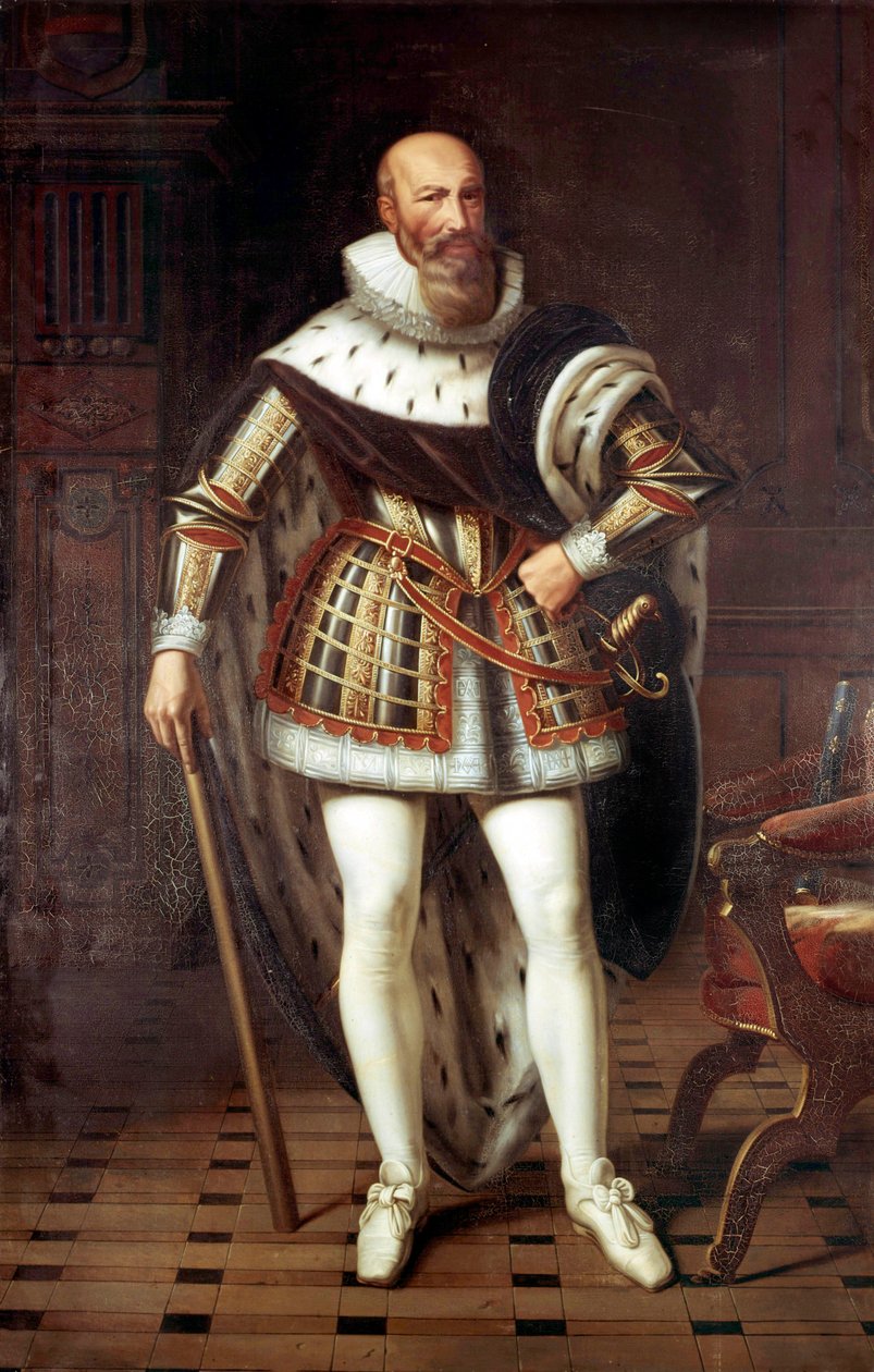 Maximilien de Béthune, marchese di Rosny, duca di Sully nel 1600 da Jean Pierre Norblin de La Gourdaine