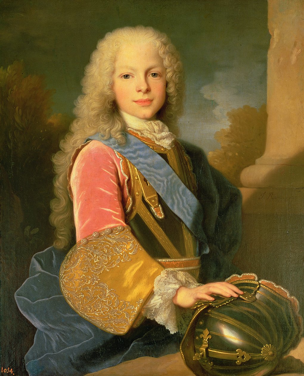Ritratto di Ferdinando di Borbone e Savoia (1713-59) Principe delle Asturie, 1725 da Jean Ranc