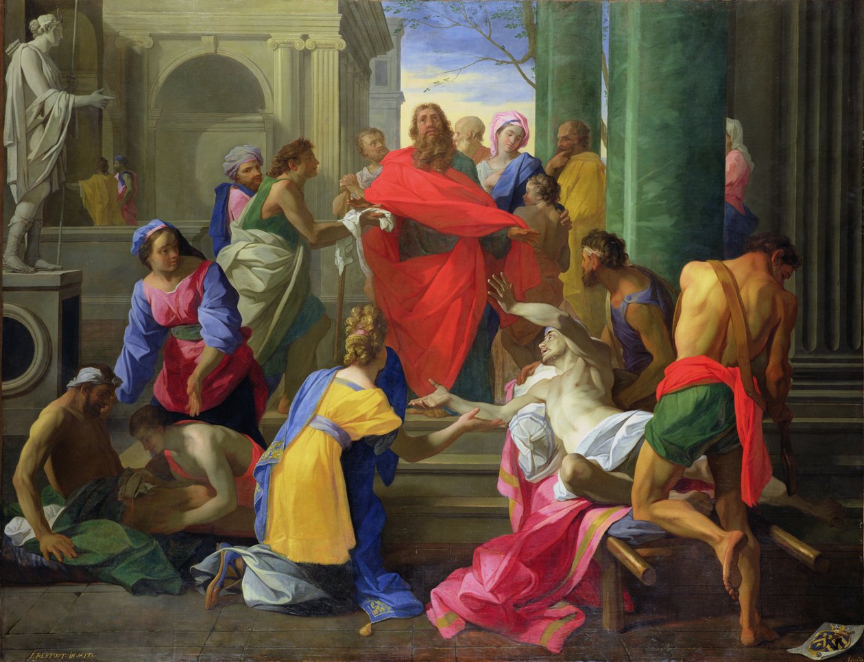 Miracoli di San Paolo a Efeso, 1693 da Jean Bernard Restout