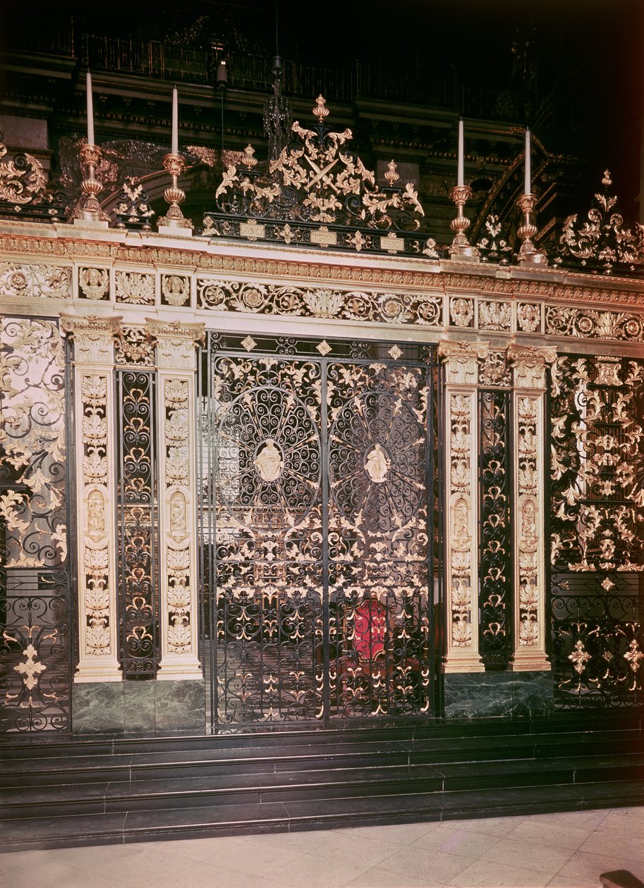 Cancelli dello schermo del Santuario, Cattedrale di San Paolo, 1710 da Jean Tijou