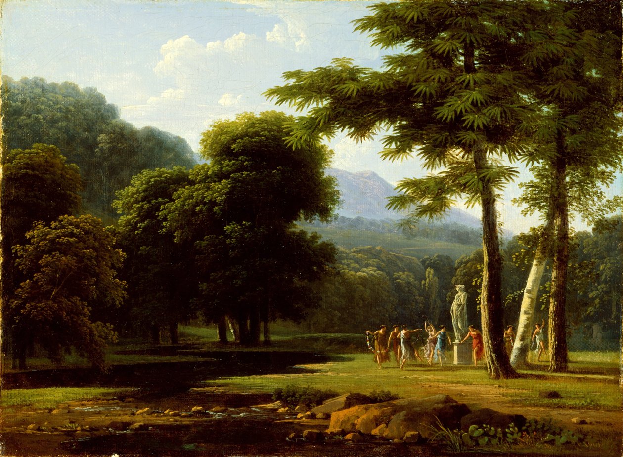 Paesaggio da Jean Victor Bertin