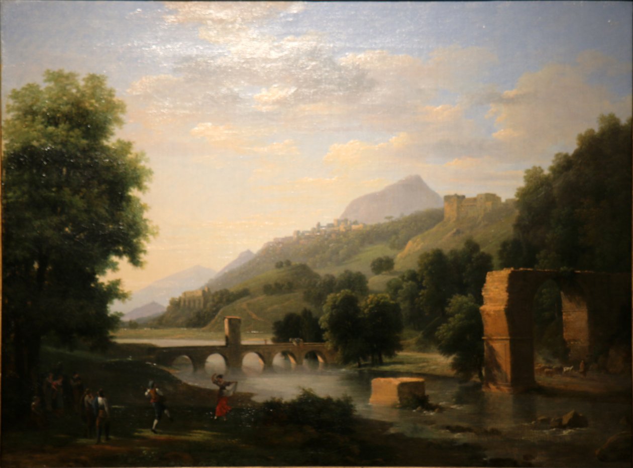 Paesaggio italiano da Jean Victor Bertin