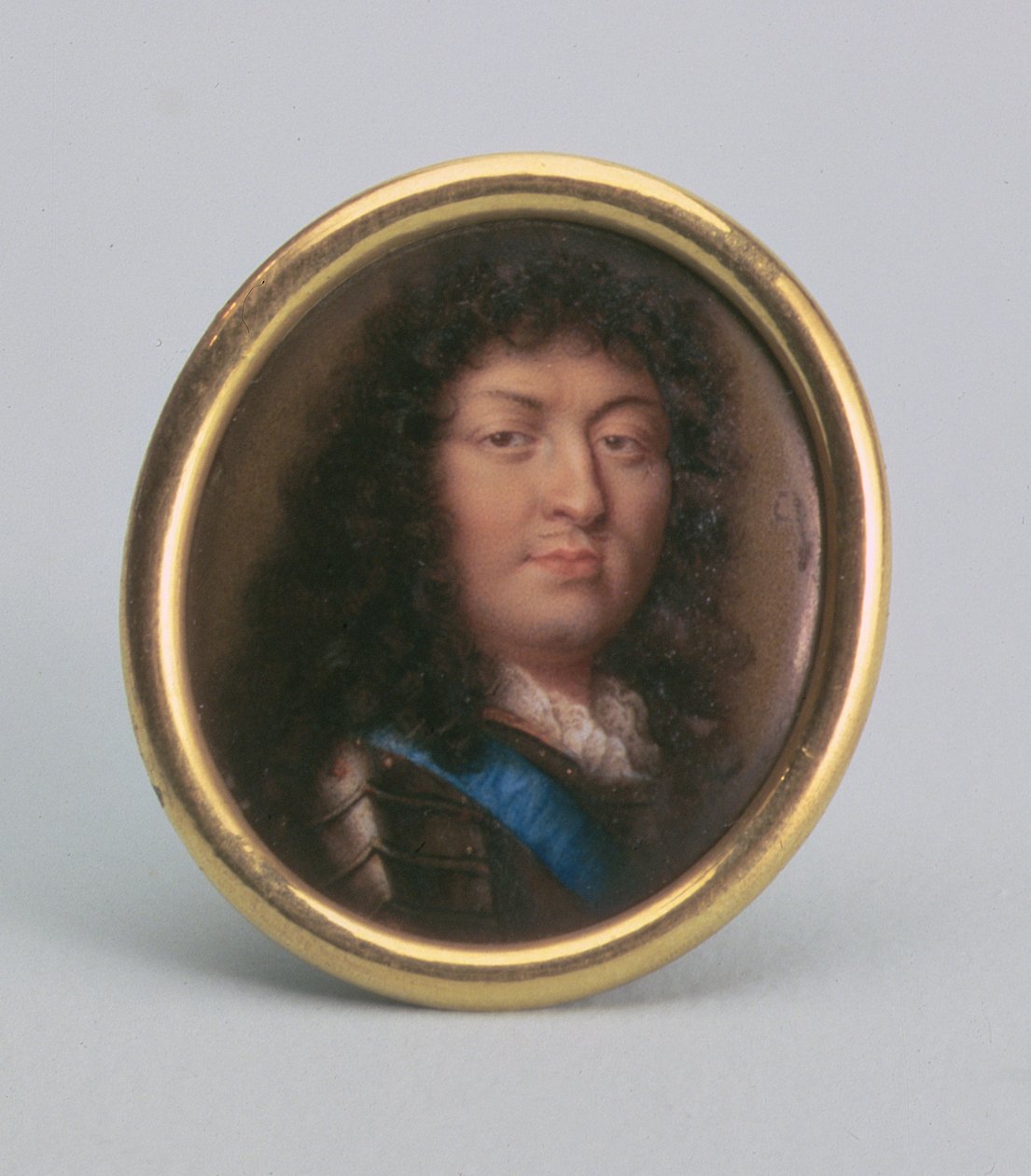 Ritratto di Luigi XIV, Re di Francia (smalto) da Jean the Elder Petitot