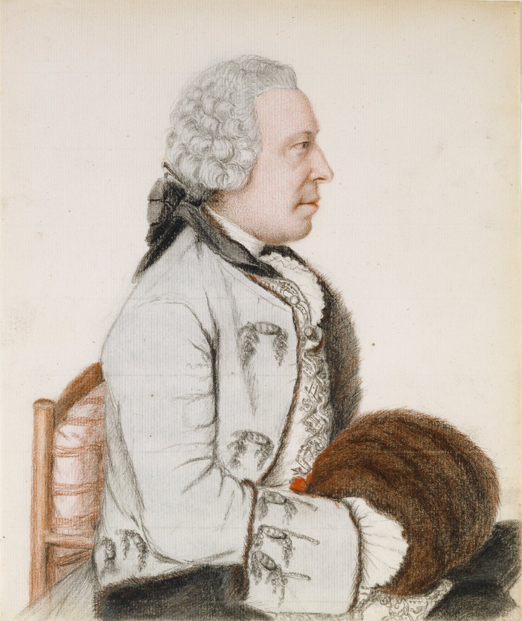 Ritratto di Charles-Benjamin de Langes de Montmirail, Barone de Lubières da Jean Étienne Liotard