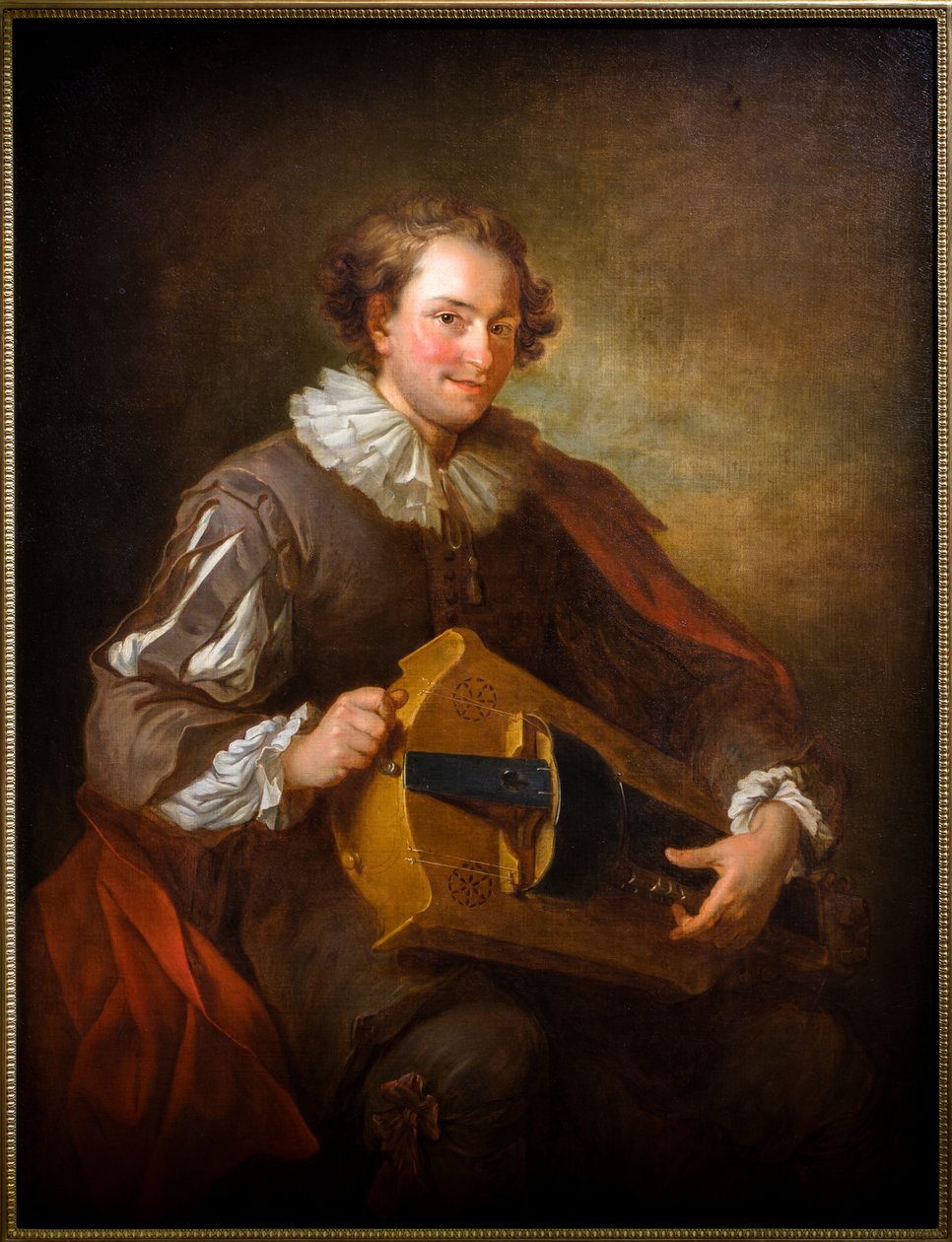 Ritratto di un suonatore di ghironda da Jean Alexis Grimou