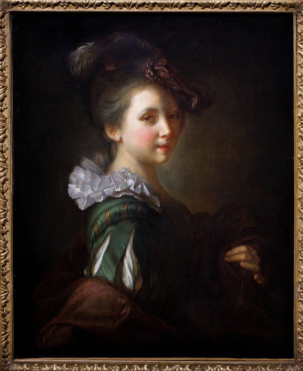 Studio di una giovane ragazza da Jean-Alexis Grimou