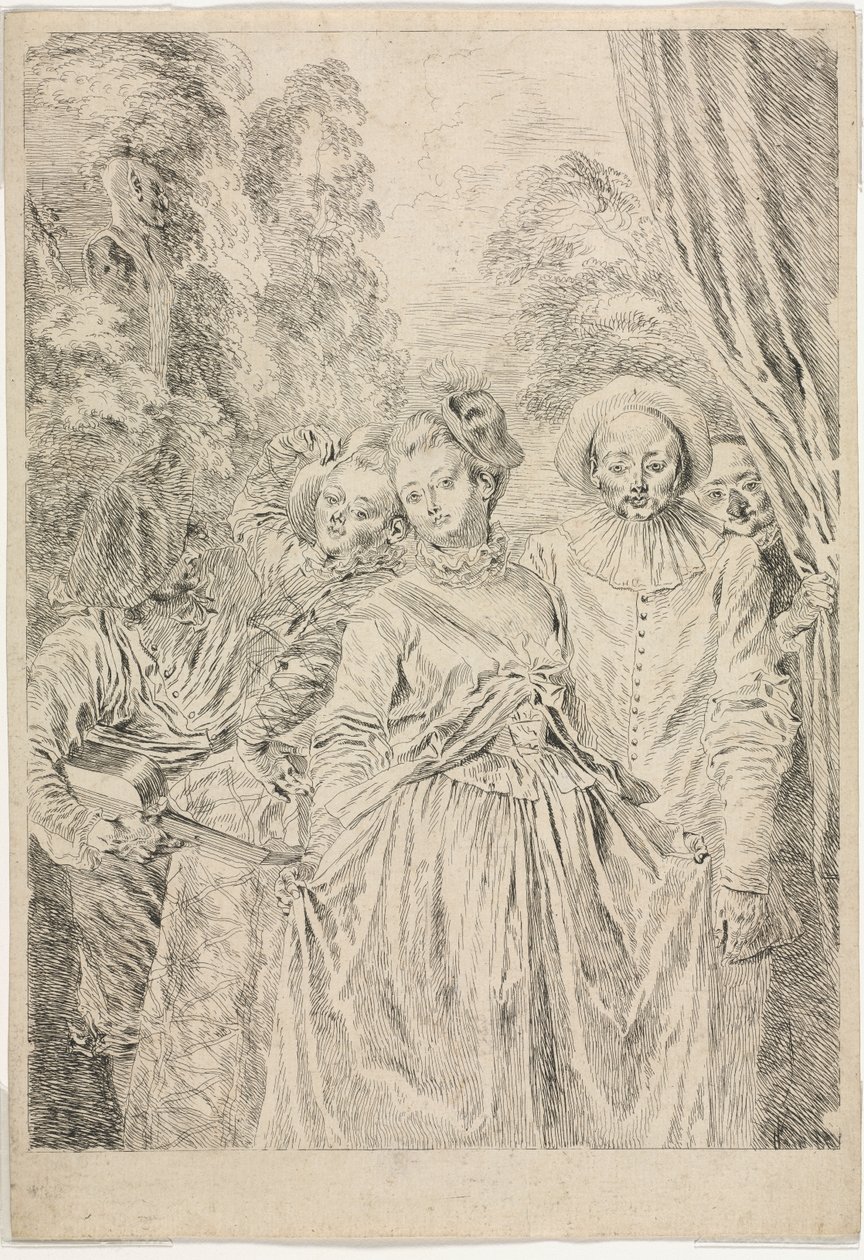 I Vestiti sono Italiani da Jean-Antoine Watteau