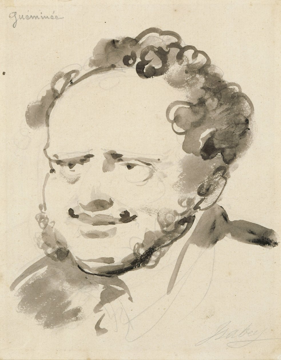 Ritratto di Gueminee da Jean Baptiste Isabey