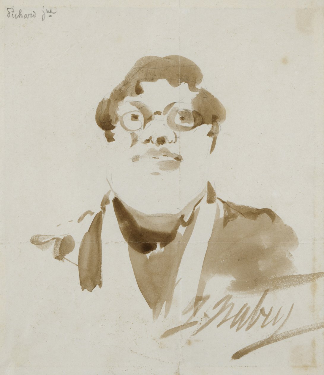 Ritratto di Pichard da Jean Baptiste Isabey