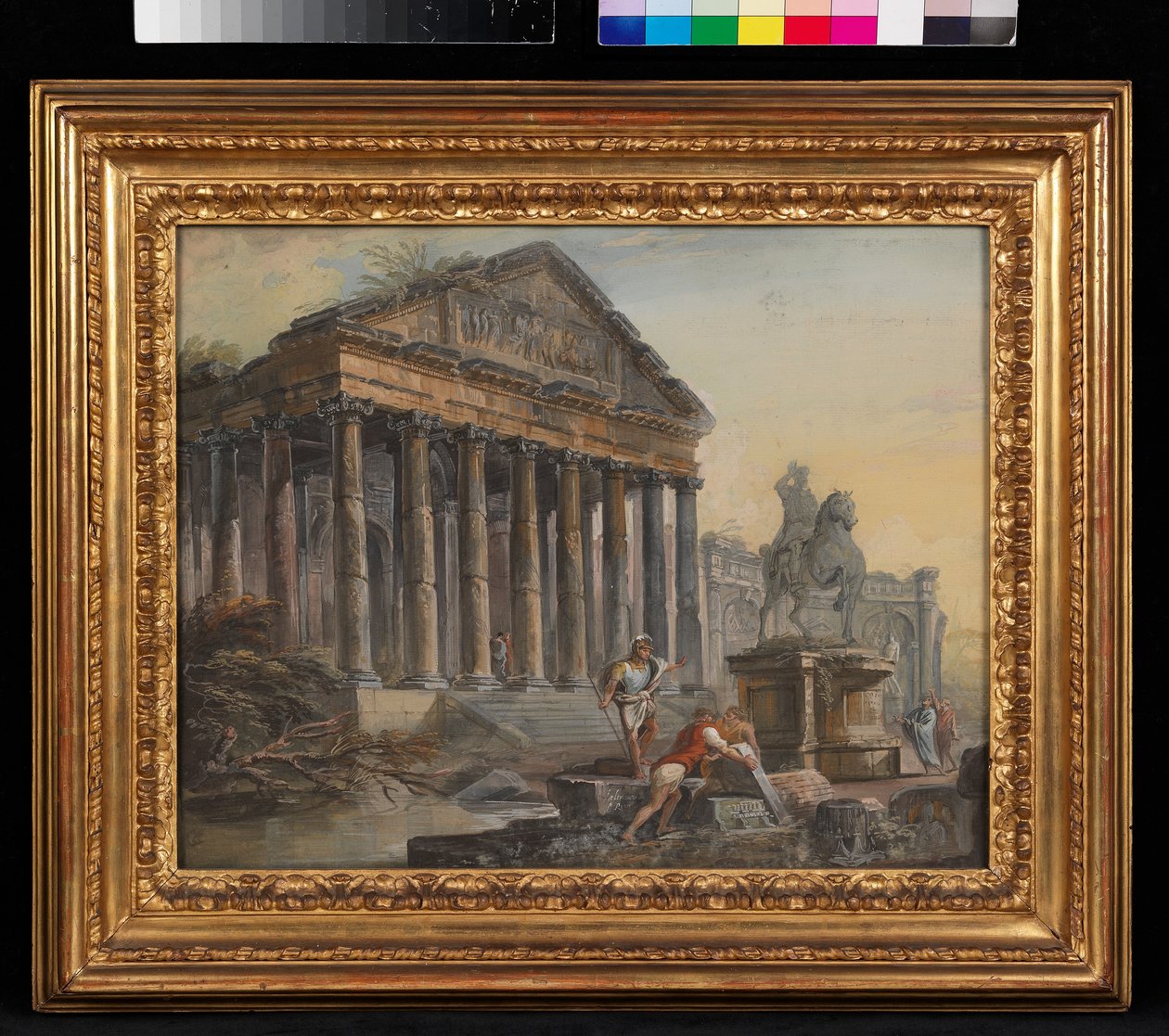Paesaggio da Jean Baptiste Lallemand