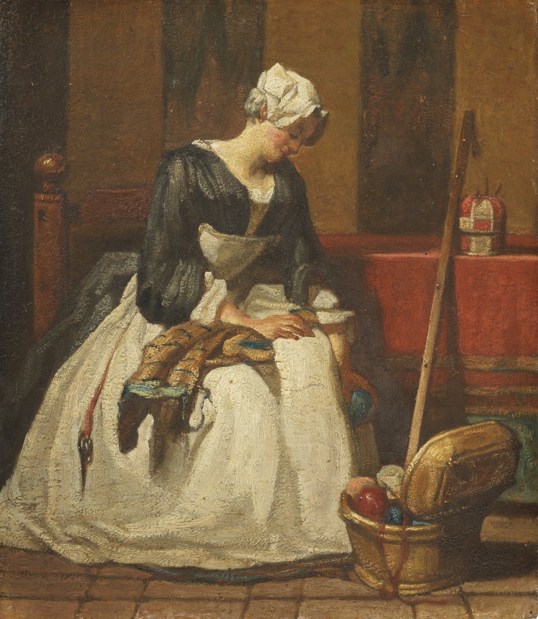 La ricamatrice da Jean Baptiste Simeon Chardin