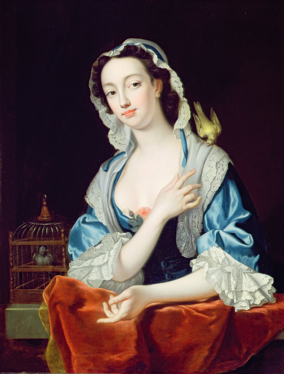 Ritratto di Peg Woffington (1718-60) da Jean Baptiste van Loo