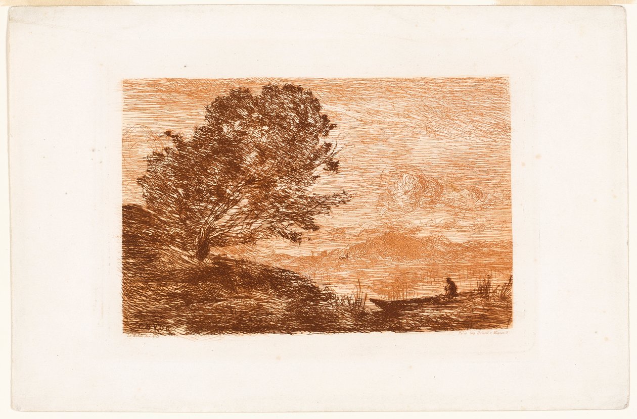 Lago nel Tirolo da Jean-Baptiste-Camille Corot