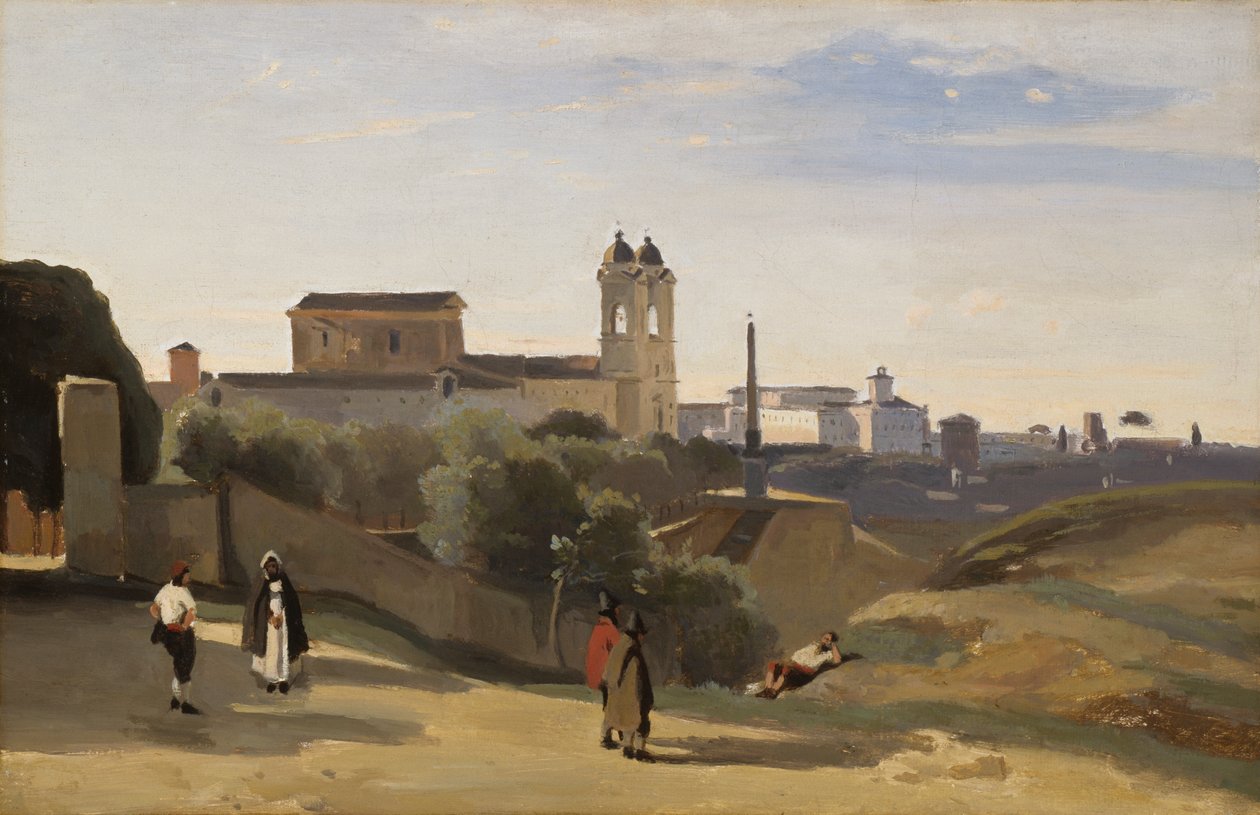 Monte Pincio, Roma da Jean-Baptiste-Camille Corot