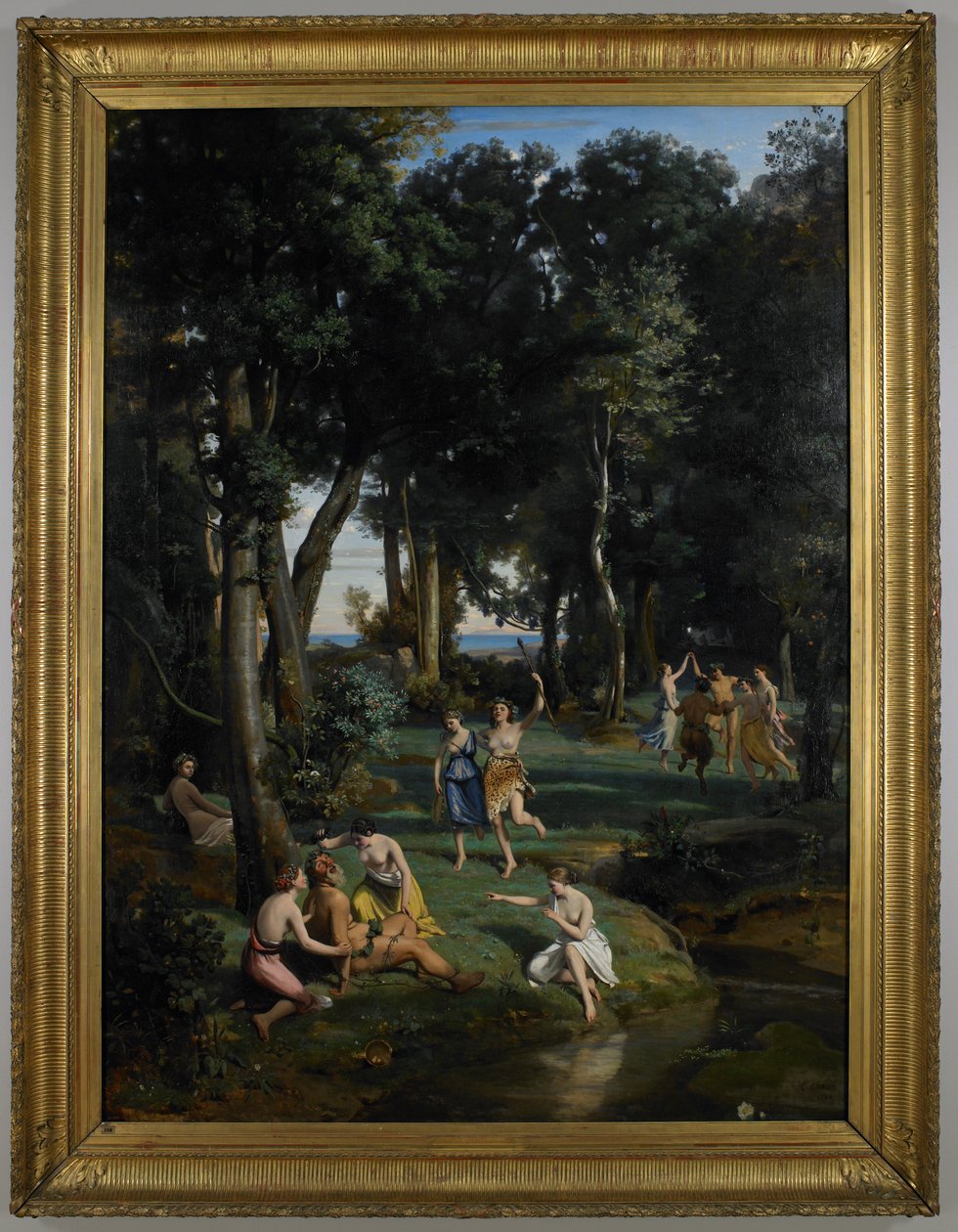 Sileno da Jean-Baptiste-Camille Corot