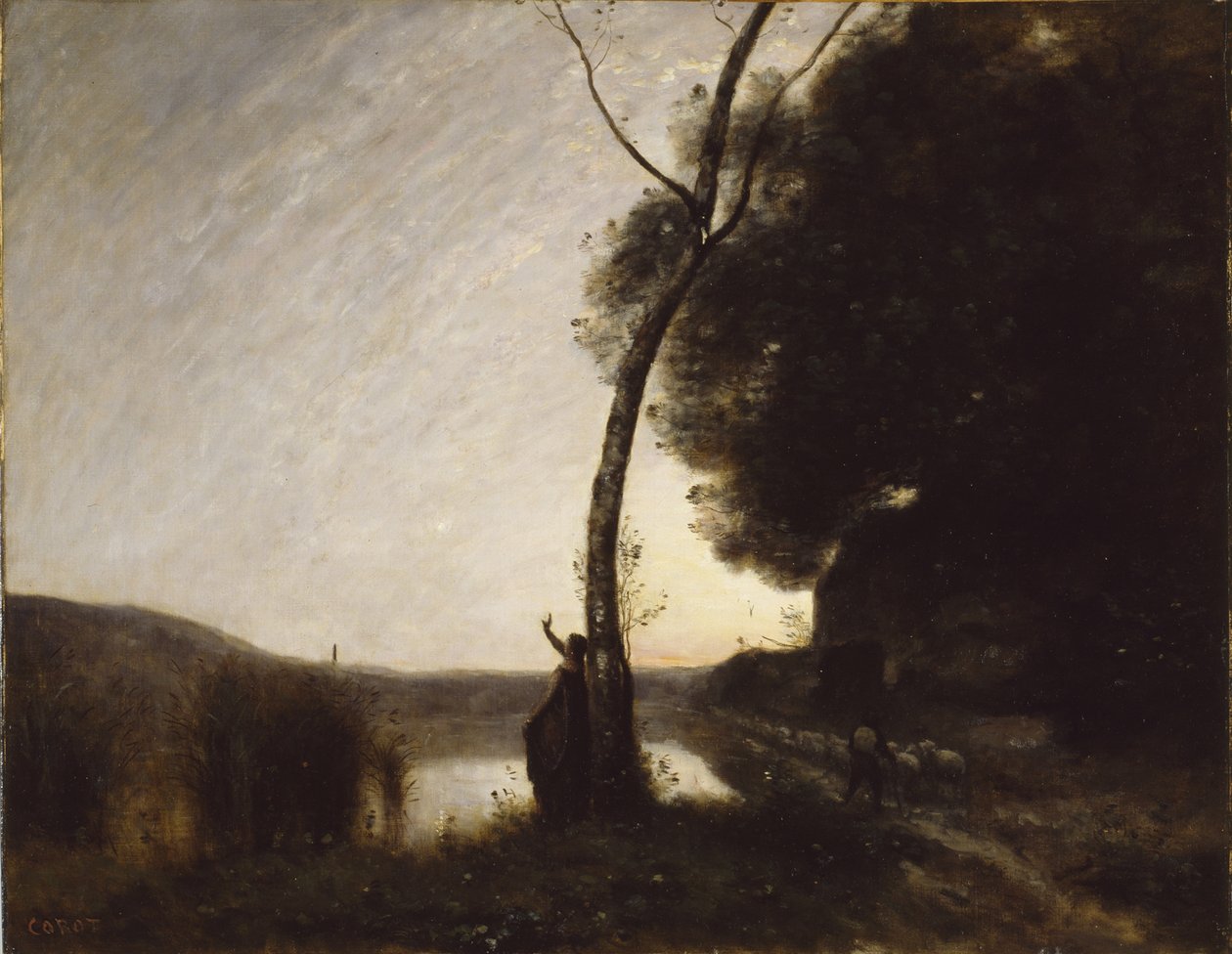 La stella della sera da Jean-Baptiste-Camille Corot