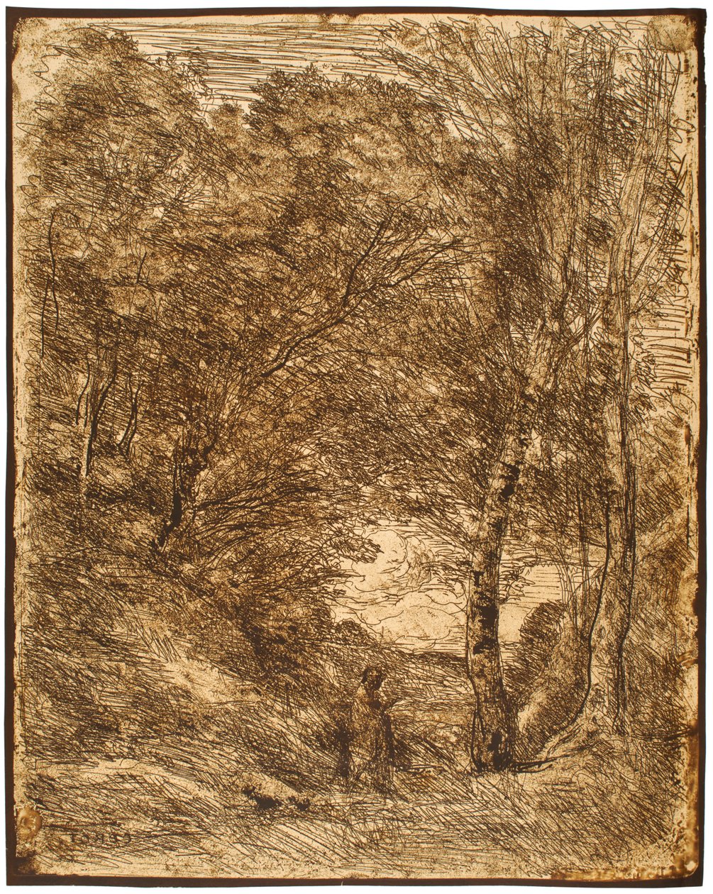 I giardini di Orazio da Jean-Baptiste-Camille Corot