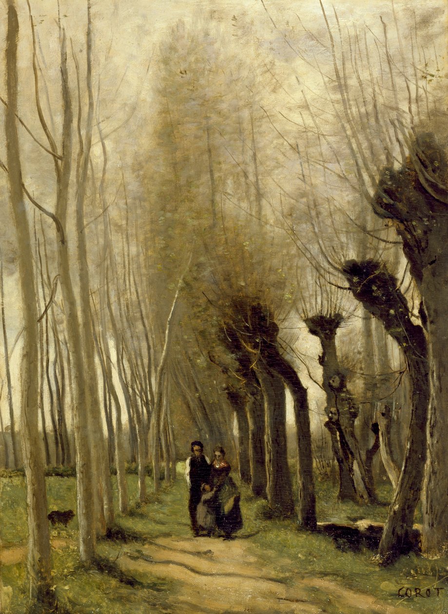 I salici di Marissel da Jean-Baptiste-Camille Corot