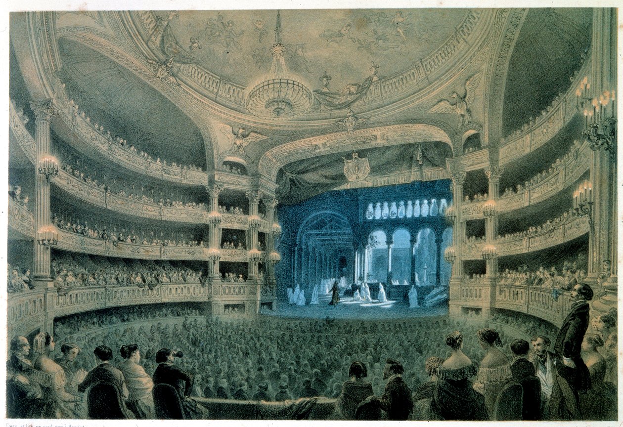 Vista della sala del teatro dell