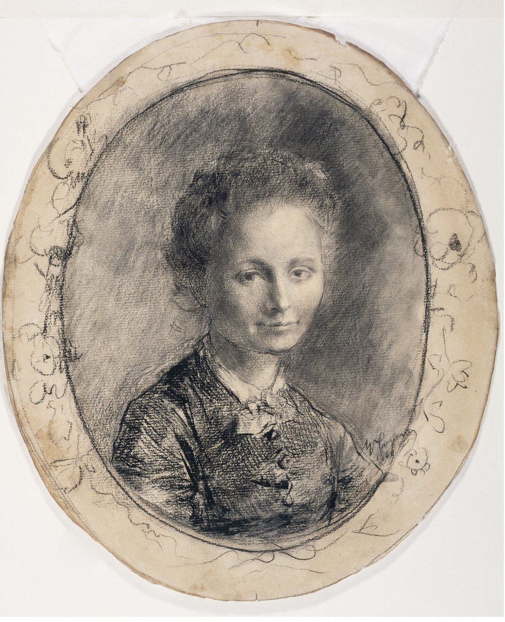 Ritratto di Mademoiselle de Montfort da Jean-Baptiste Carpeaux