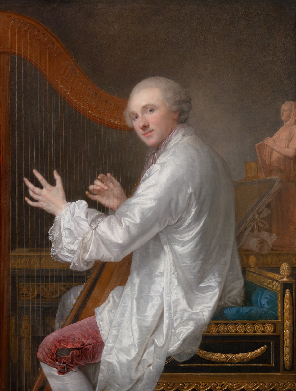 Ange Laurent di La Live de Jully da Jean-Baptiste Greuze