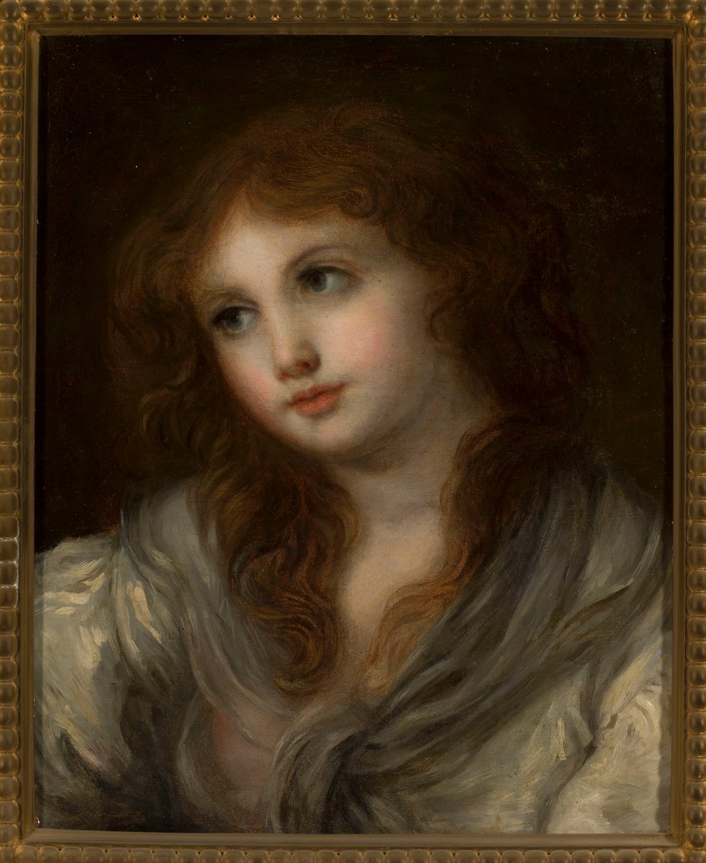 Busto di bambina da Jean-Baptiste Greuze