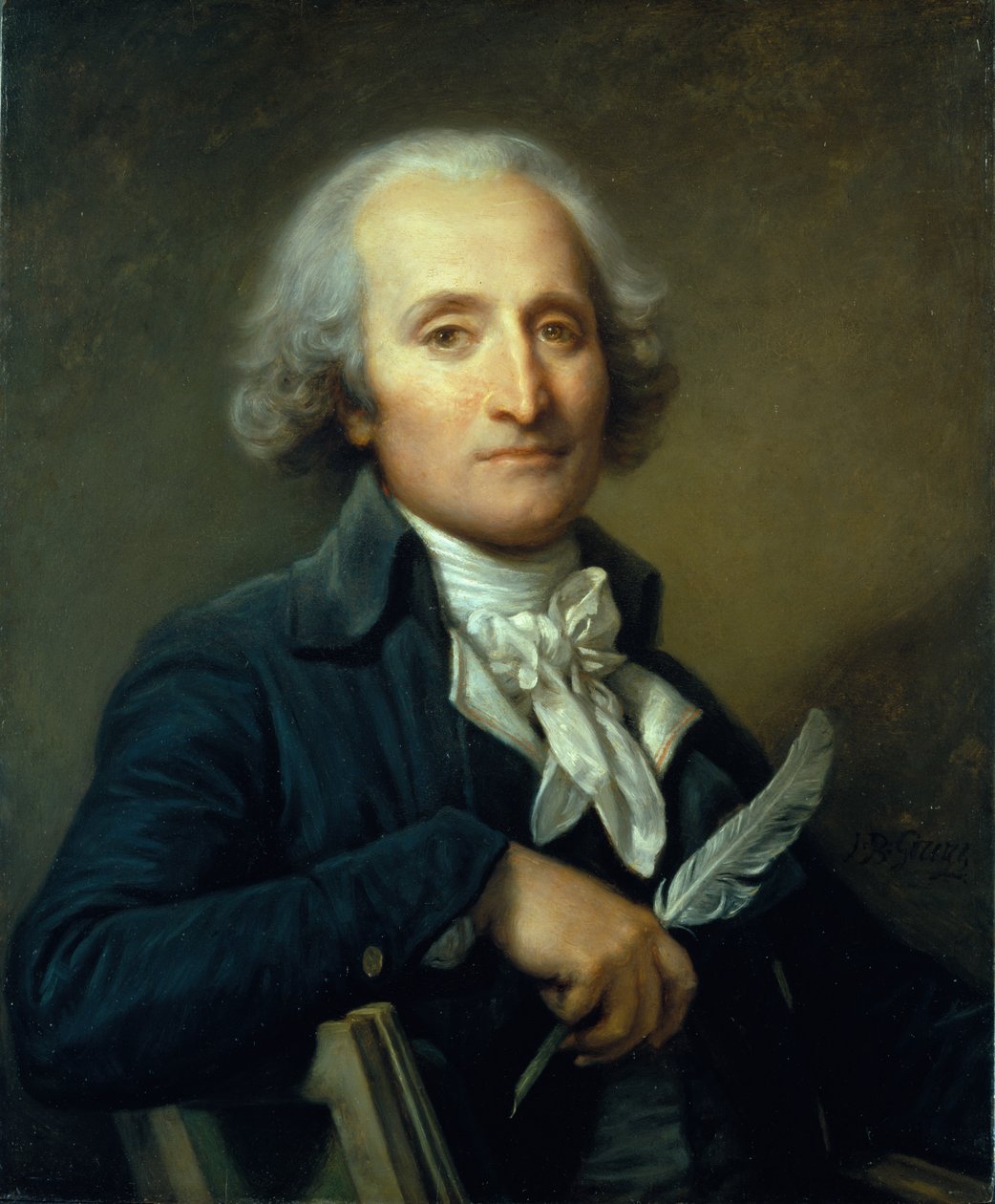 Ritratto di Jean Tupinier da Jean-Baptiste Greuze