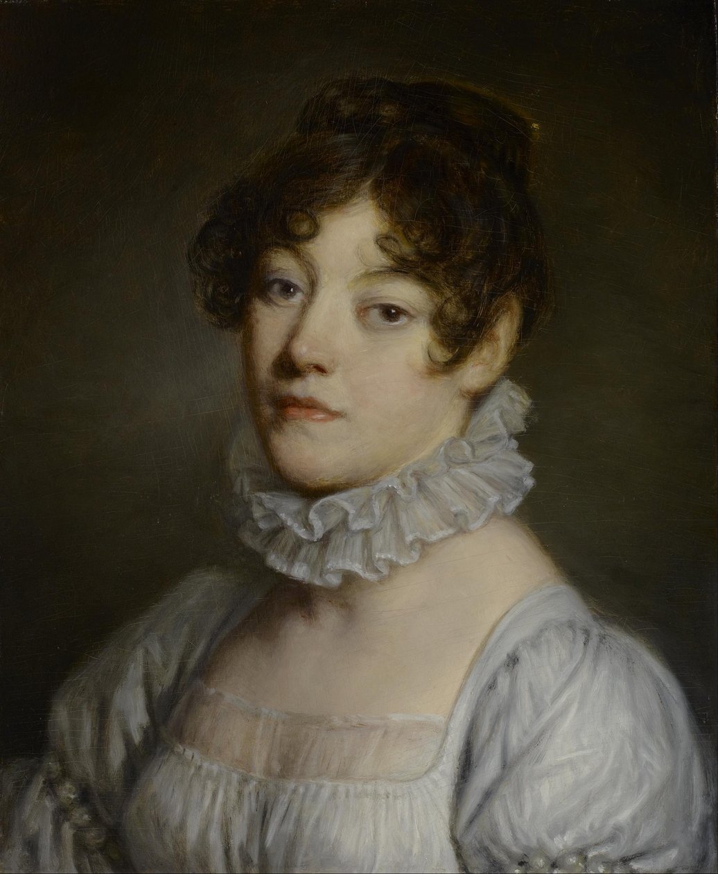Ritratto di giovane donna da Jean-Baptiste Greuze