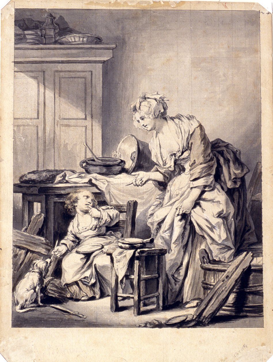 Il rimprovero materno da Jean-Baptiste Greuze