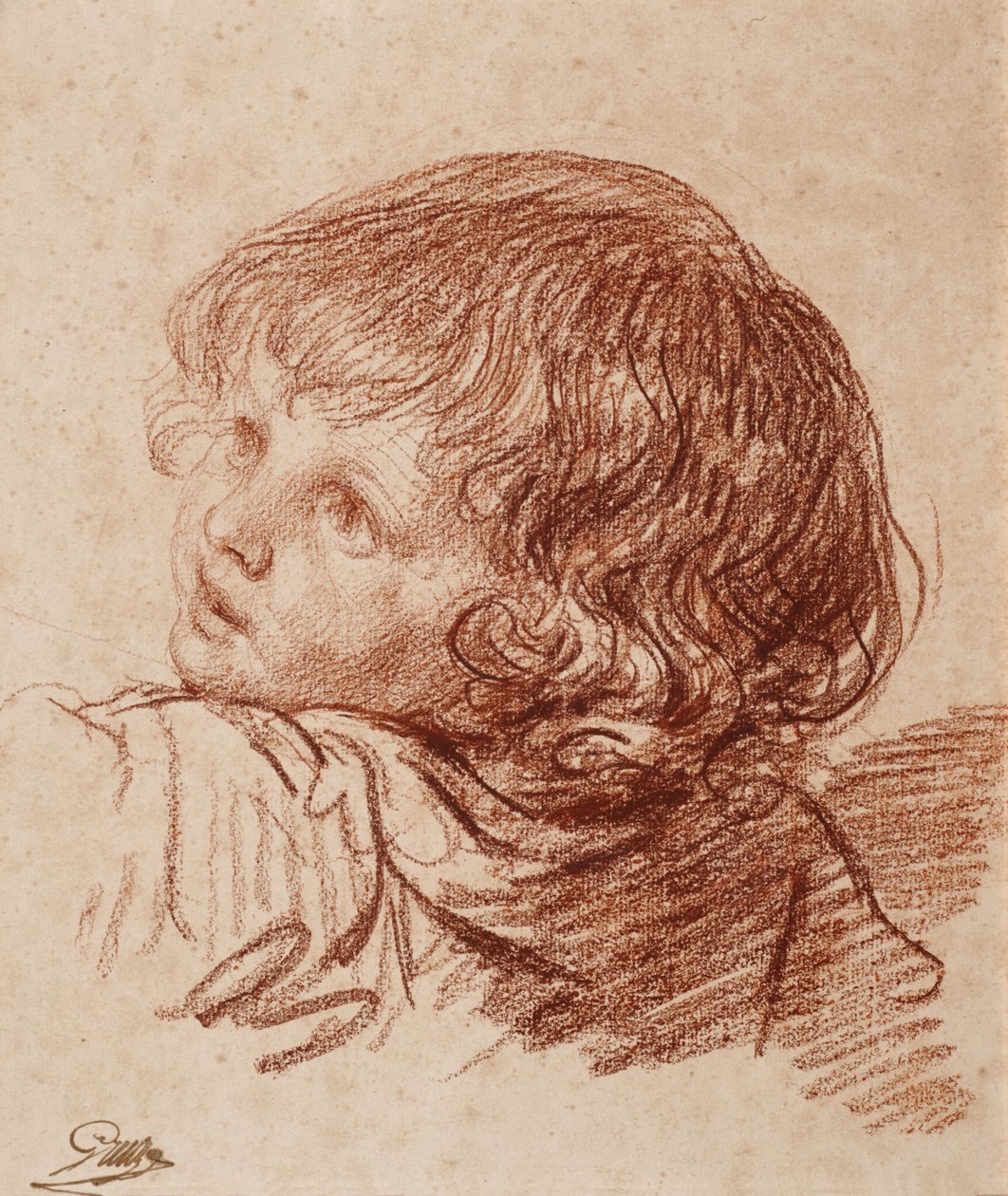 Giovane ragazzo da Jean-Baptiste Greuze