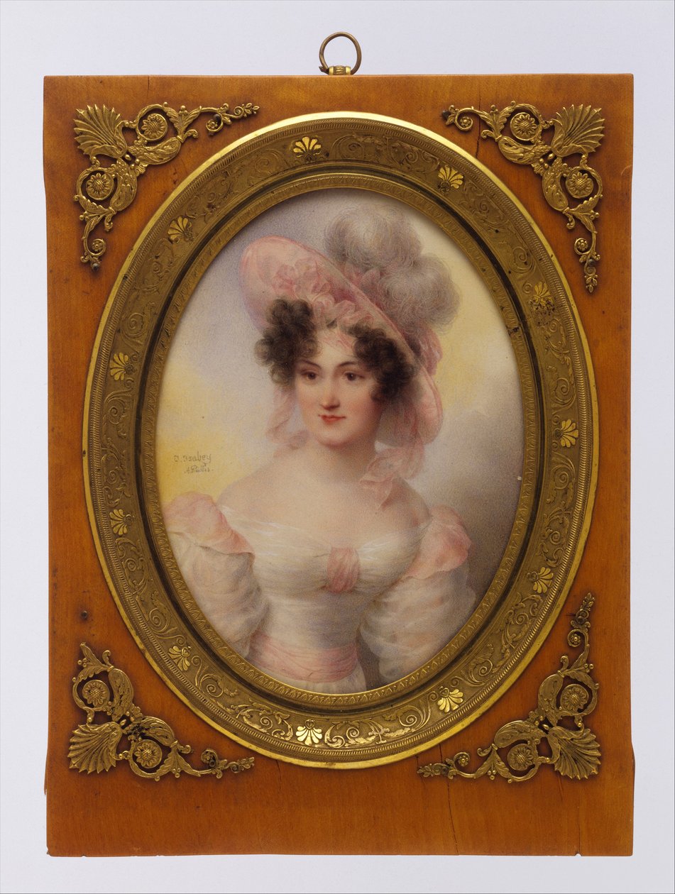 Signora Rufus Prime (Augusta Temple Palmer, 1807-1840) da Jean-Baptiste Isabey