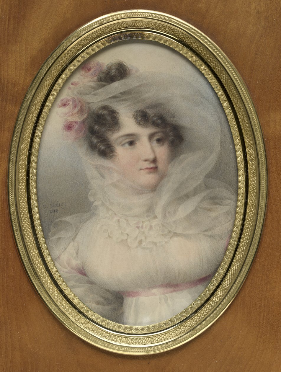 Ritratto di Hortense de Perregaux, duchessa di Ragusa da Jean-Baptiste Isabey
