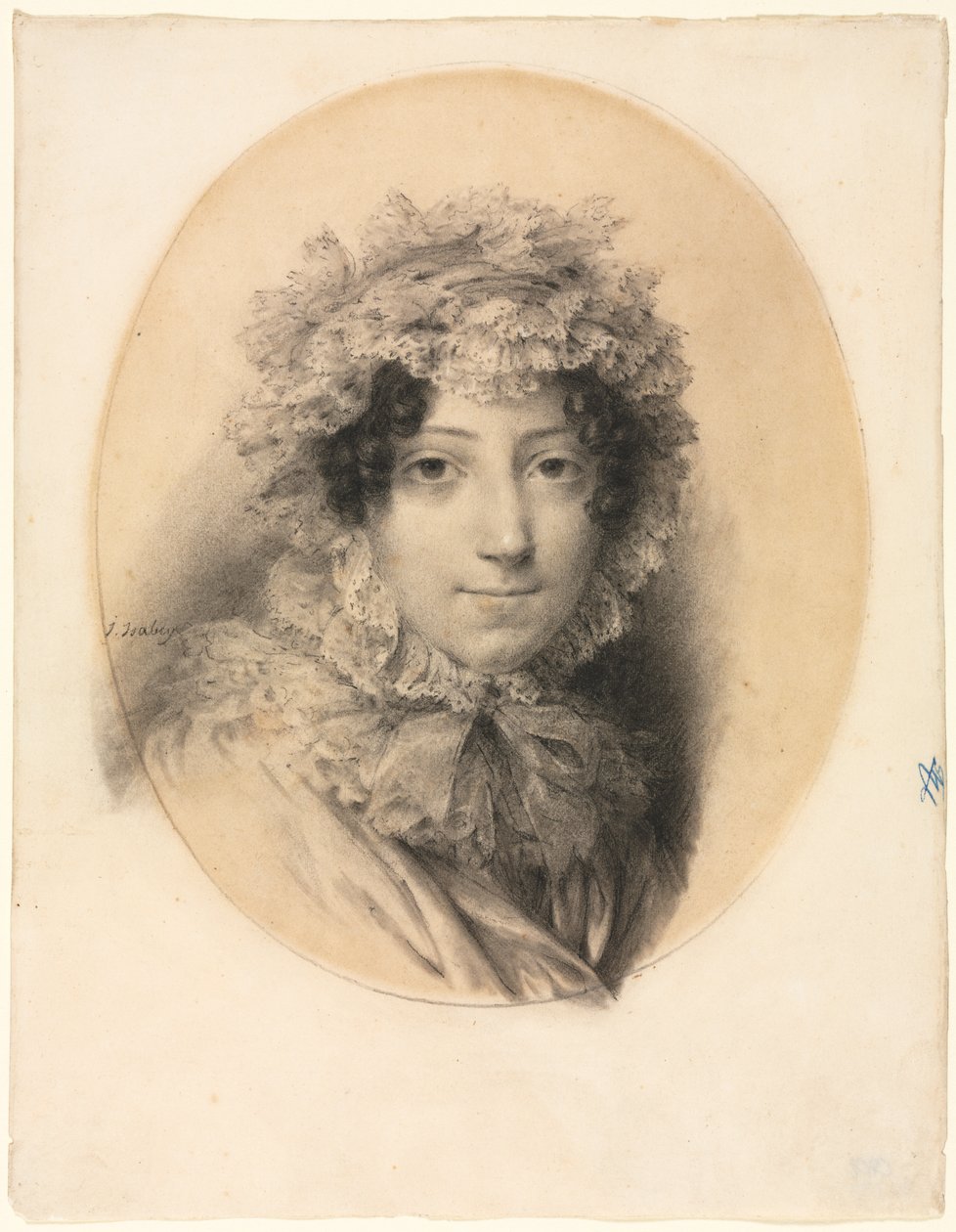 Ritratto di una signora da Jean-Baptiste Isabey