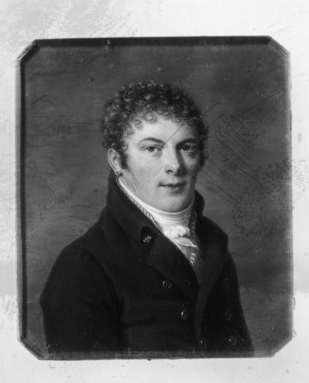 Ritratto di un uomo da Jean-Baptiste Isabey