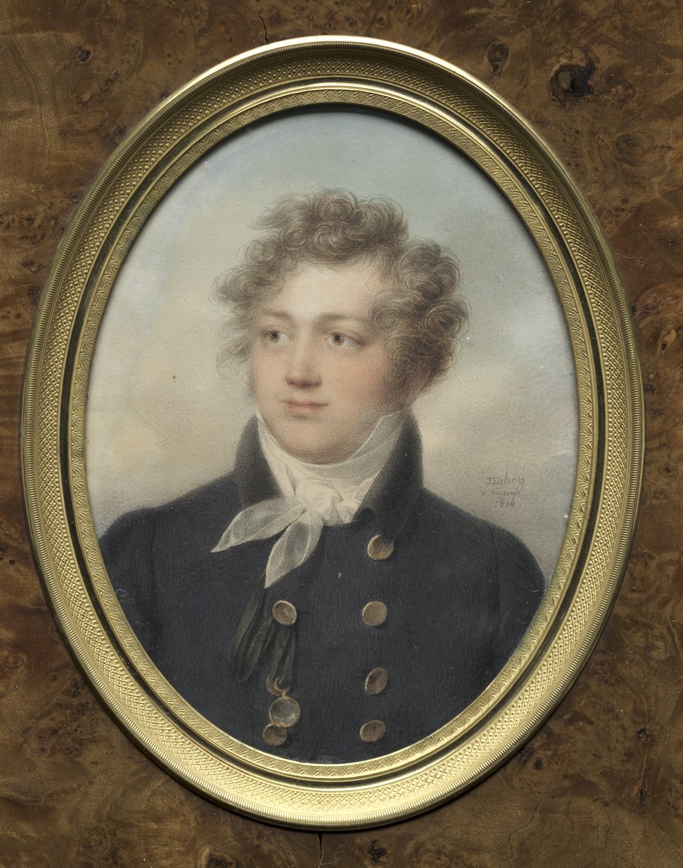 Ritratto di un uomo, forse Alessandro I, imperatore di Russia da Jean-Baptiste Isabey