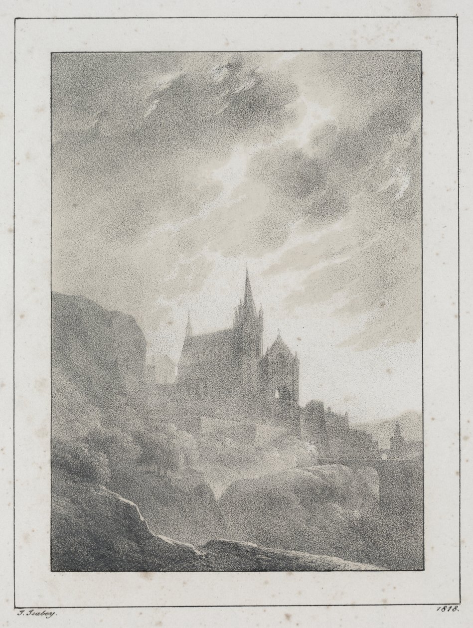 La cattedrale da Jean-Baptiste Isabey