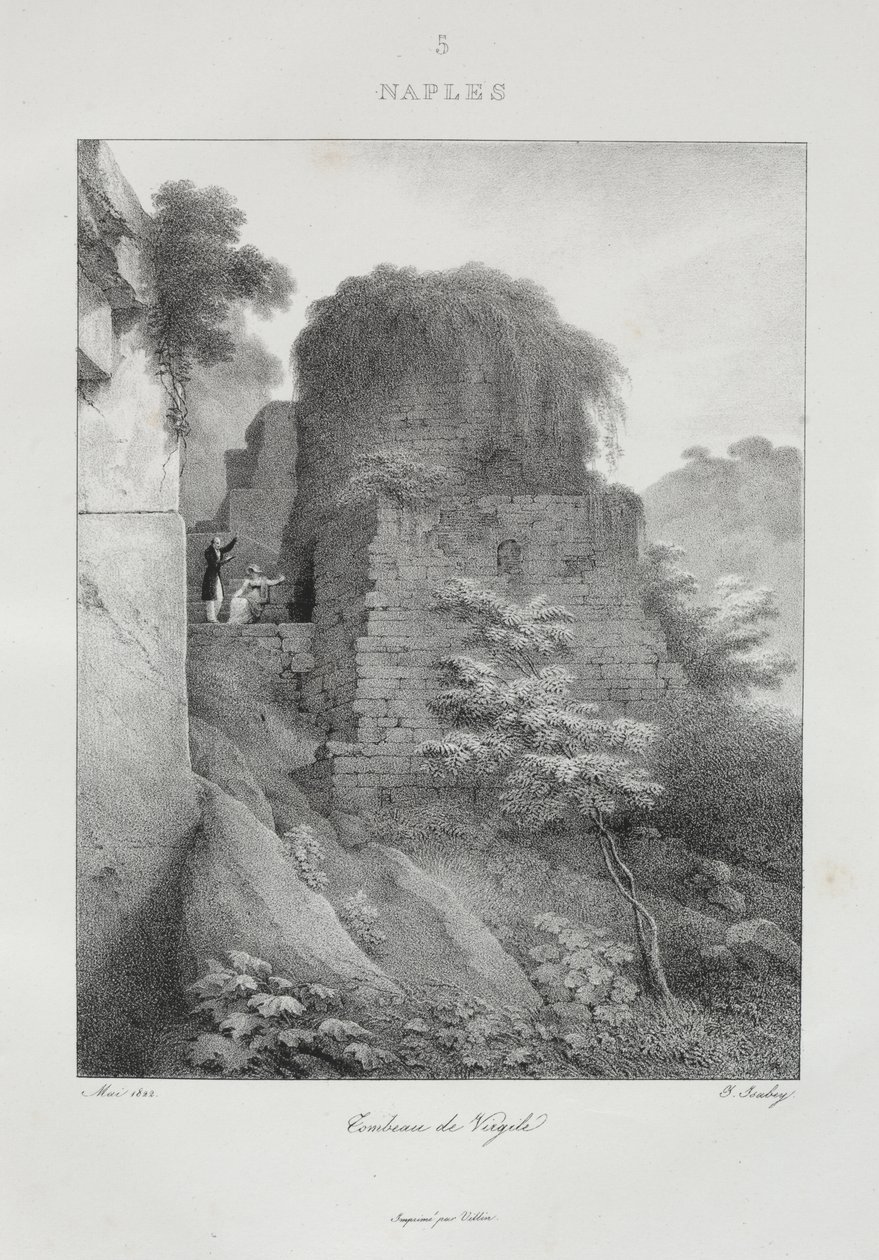 Viaggio in Italia nel 1822 da Jean-Baptiste Isabey