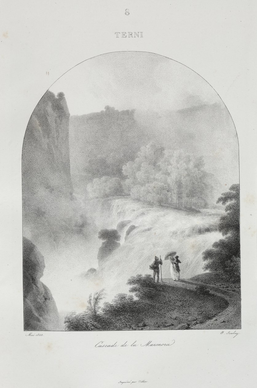 Viaggio in Italia nel 1822 da Jean-Baptiste Isabey