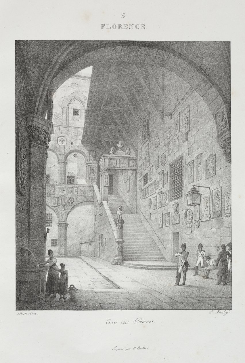 Viaggio in Italia nel 1822 da Jean-Baptiste Isabey
