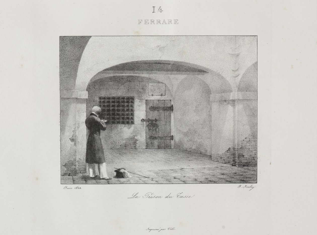 Viaggio in Italia nel 1822 da Jean-Baptiste Isabey