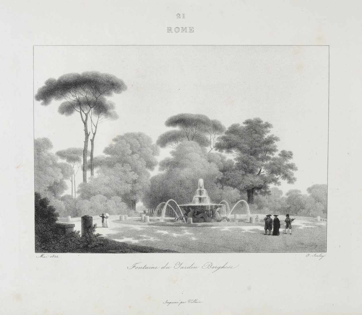 Viaggio in Italia nel 1822 da Jean-Baptiste Isabey