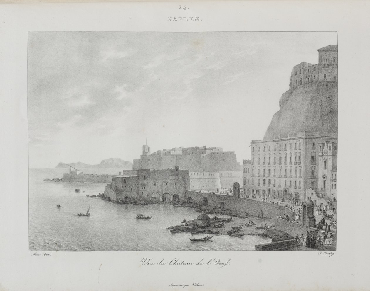 Viaggio in Italia nel 1822 da Jean-Baptiste Isabey