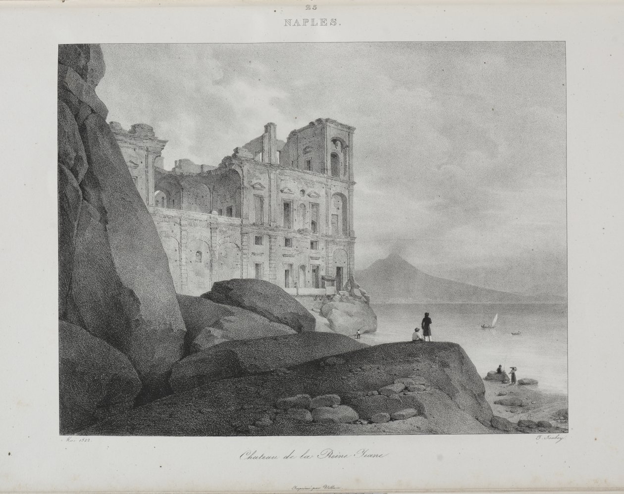 Viaggio in Italia nel 1822 da Jean-Baptiste Isabey