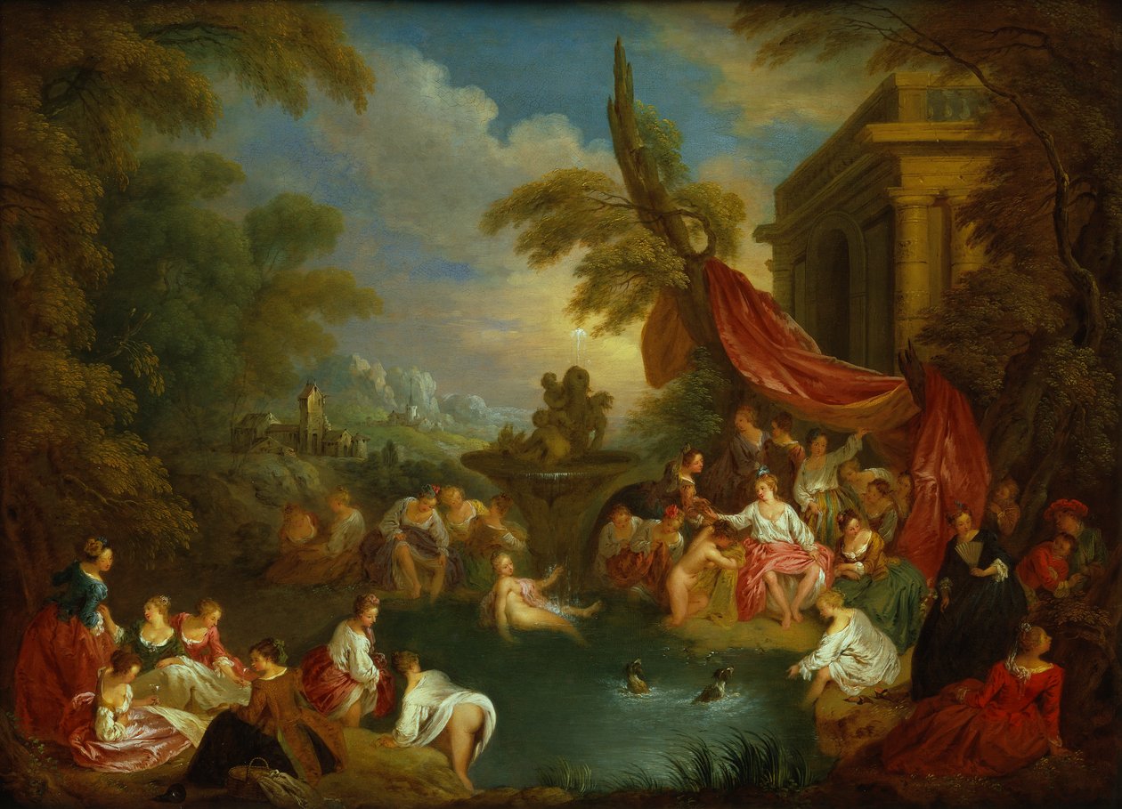 I bagnanti da Jean-Baptiste Joseph Pater