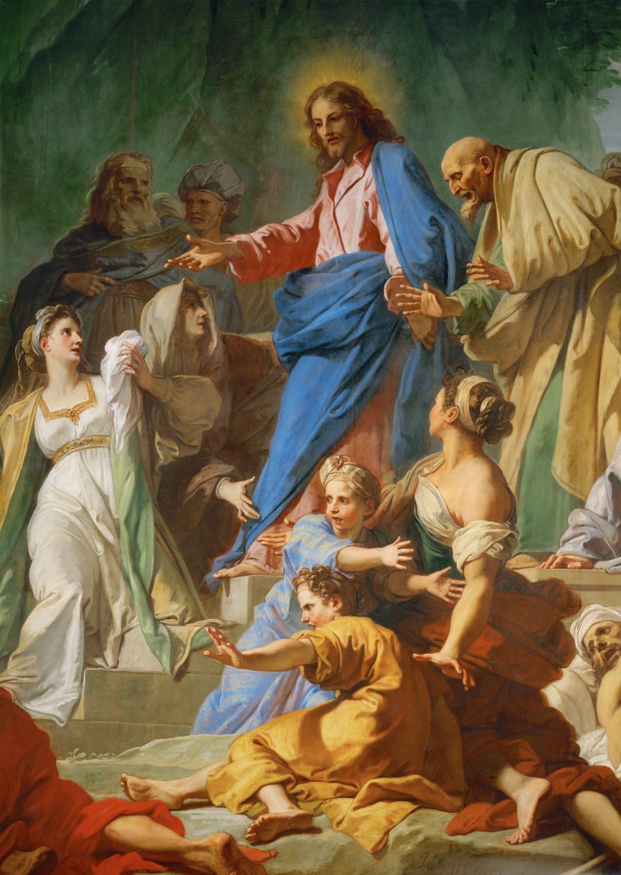 La resurrezione di Lazare - la resurrezione di Lazzaro ... da Jean-Baptiste Jouvenet