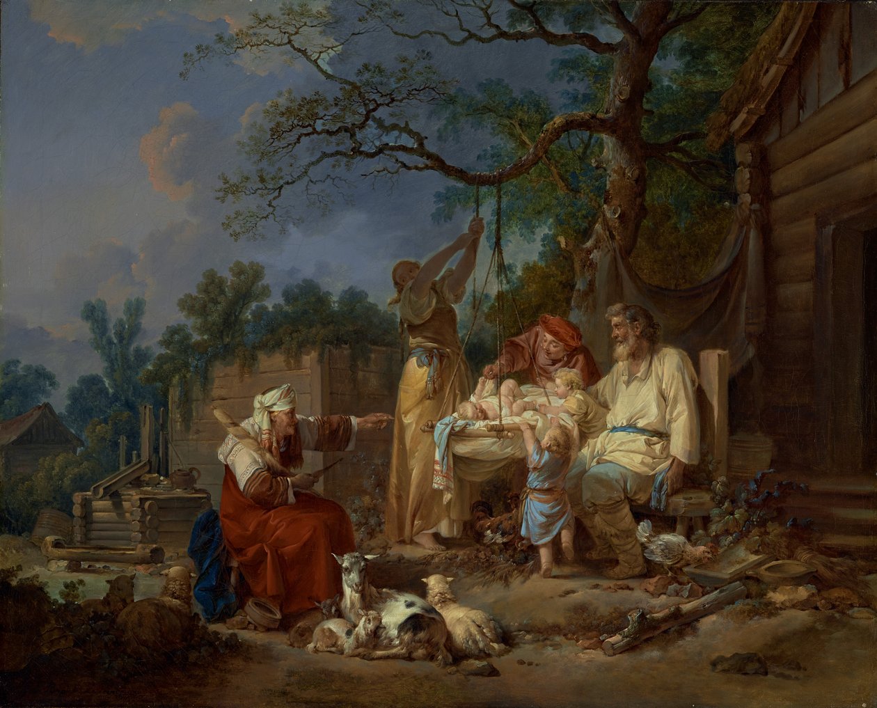 La culla russa da Jean-Baptiste Le Prince