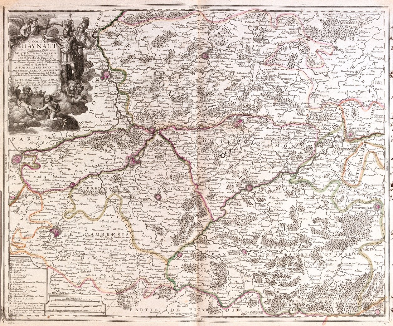Belgio (Regione: Regione Vallonia), Francia (Regione: Nord-Pas-de-Calais, Piccardia, Champagne-Ardenne) da Jean Baptiste Nolin