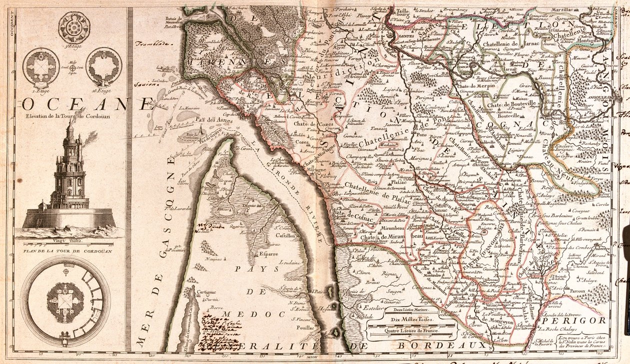 Poitou-Charentes, Francia da Jean Baptiste Nolin