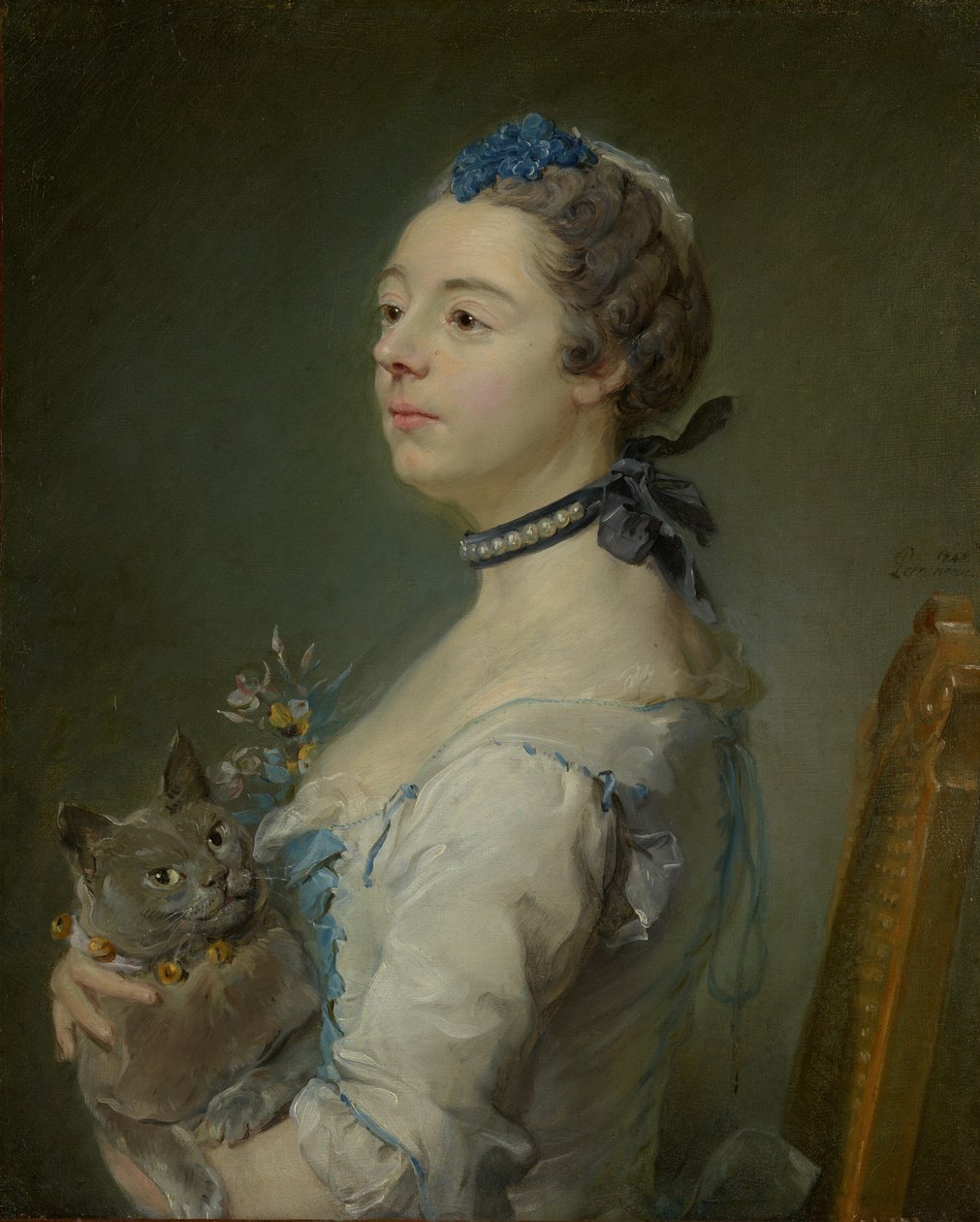 Magdaleine Pinceloup de la Grange, nata de Parseval da Jean Baptiste Perronneau